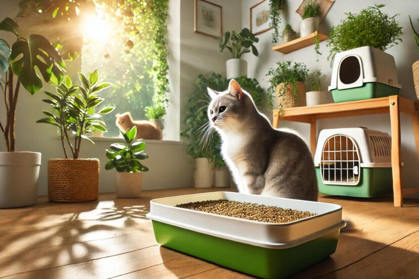 sustainably yours cat litter