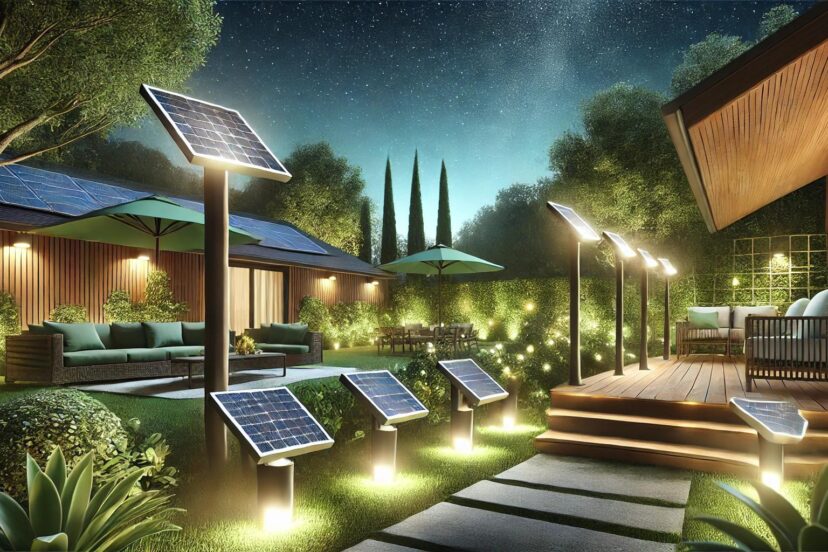 solar powered outdoor flood lights​