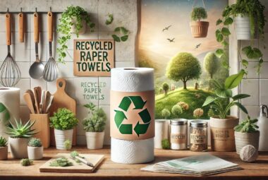 recycled paper towels