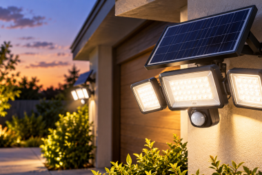 solar powered outdoor flood lights​