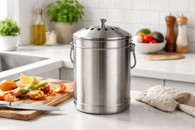 kitchen counter compost bin