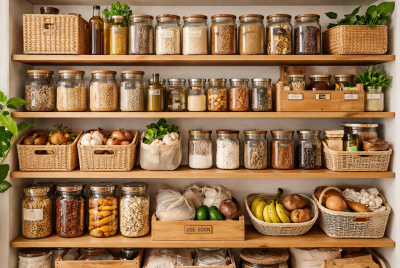 Zero-Waste Pantry Organization