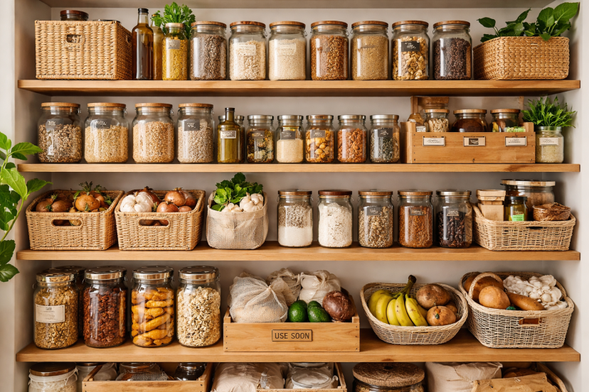 Zero-Waste Pantry Organization